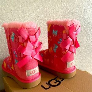 NWT! BAILEY BOW II BUTTERFLY print for kids